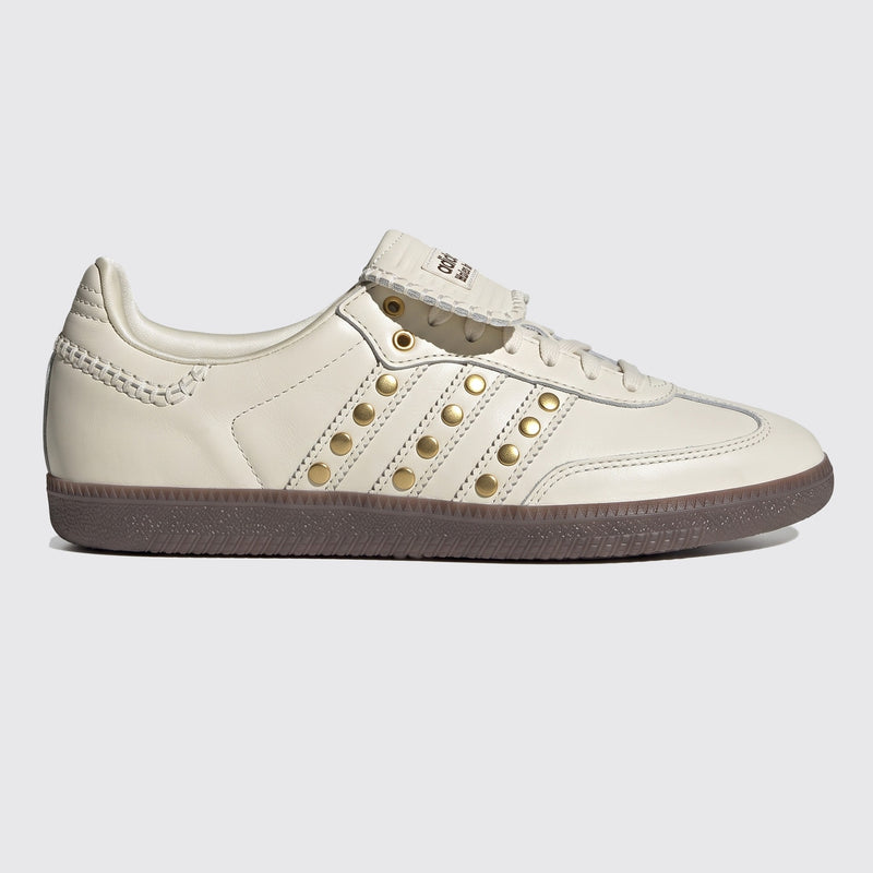 Wales Bonner x Adidas Samba Studded White sneaker – vue de l'autre profil