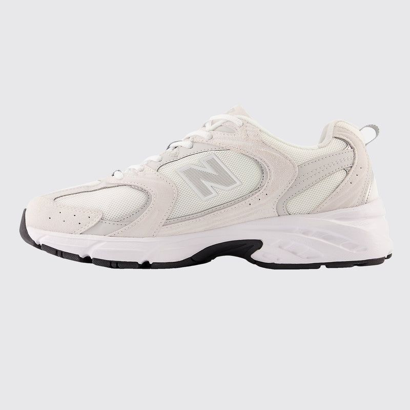 New Balance 530 Sea Salt Grey Matter basket – vue de profil
