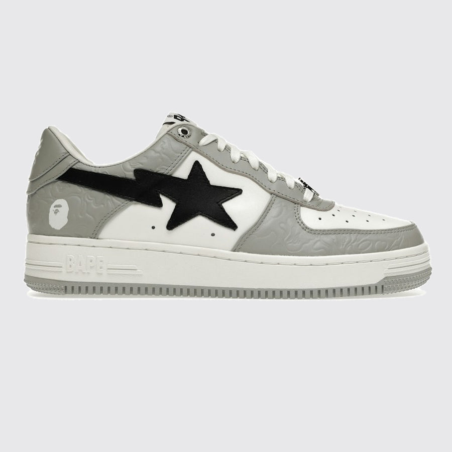 A Bathing APE BAPE STA Low Grey Black sneaker – other side view