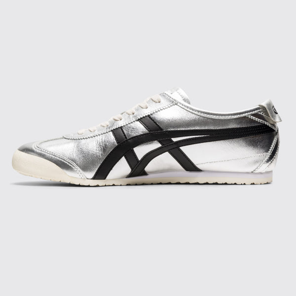 Onitsuka Tiger Mexico 66 Pure Silver Black sneaker – side view
