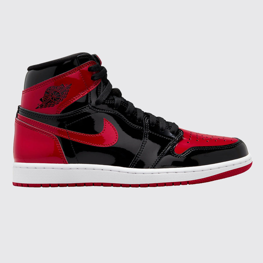 Air Jordan 1 High OG Patent Bred Sneaker – Ansicht der anderen Seite