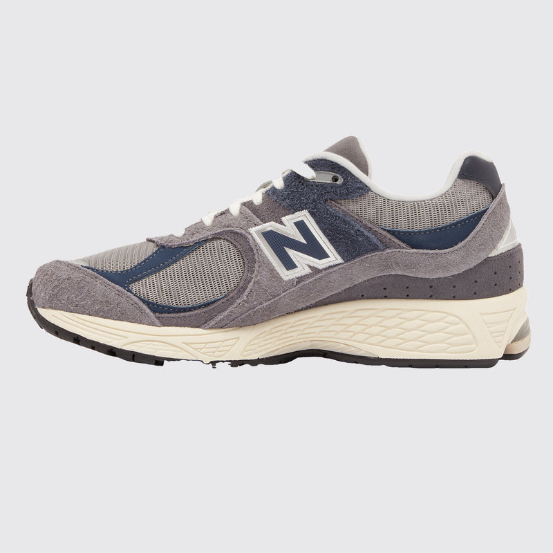 New Balance 2002R Navy Castlerock sneaker – side view