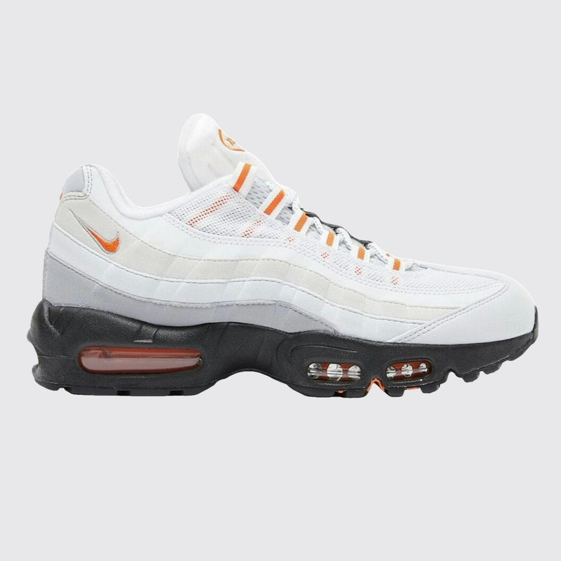 Nike Air Max 95 Wolf Grey Safety Orange sneaker – other side view