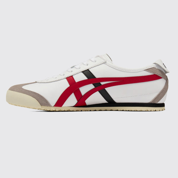 Onitsuka Tiger Mexico 66 White Classic Red Sneaker – Seitenansicht