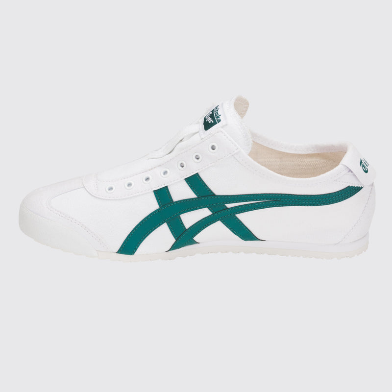 Onitsuka Tiger Mexico 66 Slip-On White Spruce Green sneaker – side view