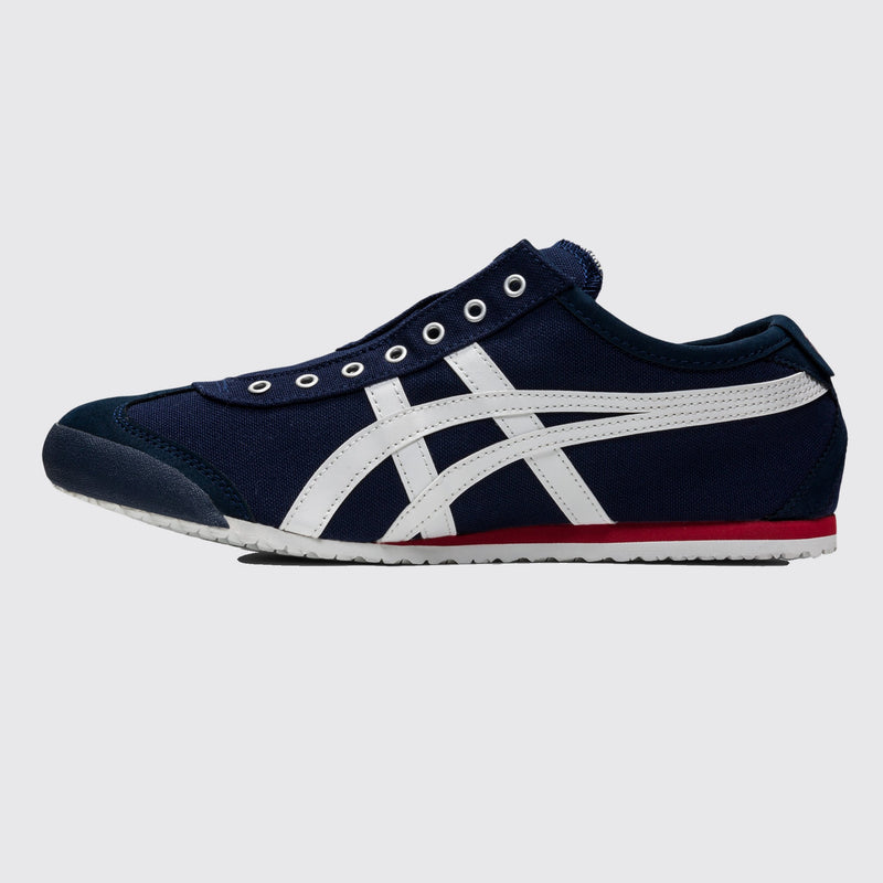 Onitsuka Tiger Mexico 66 Slip-On Navy Off-White sneaker – side view
