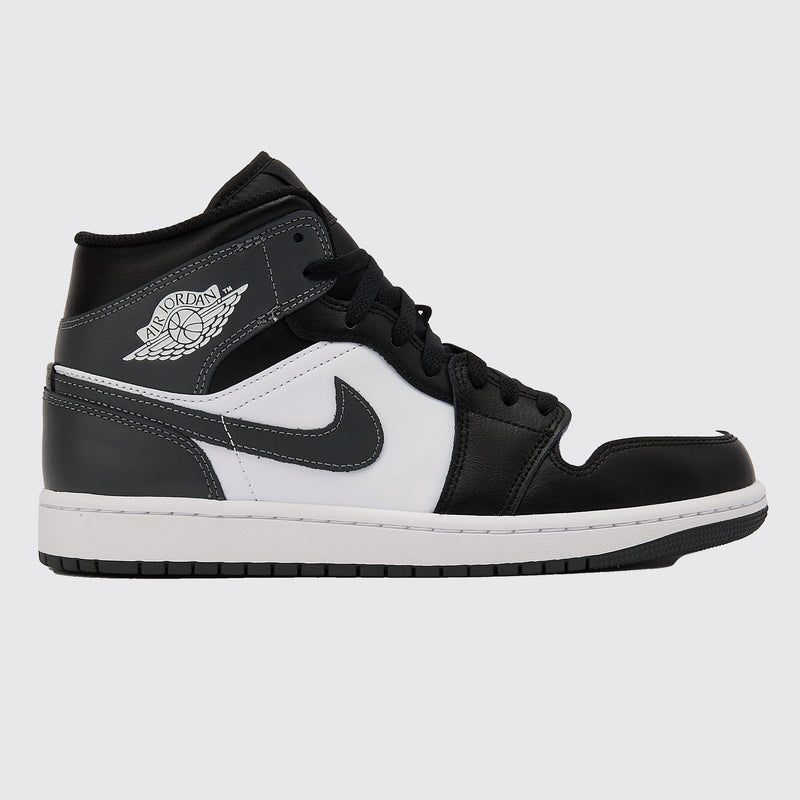 Air Jordan 1 Mid Iron Grey sneaker – other side view
