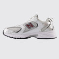 New Balance 530 Silver Burgundy Sneaker – Seitenansicht