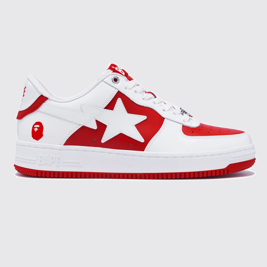 A Bathing APE BAPE STA #6 Red sneaker – other side view