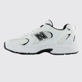 New Balance 530 White Black sneaker – side view