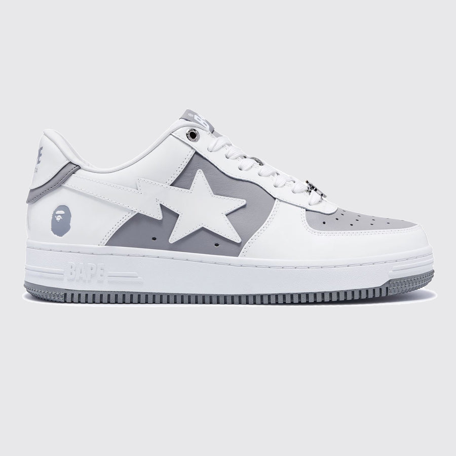 A Bathing APE BAPE STA #6 Grey sneaker – other side view