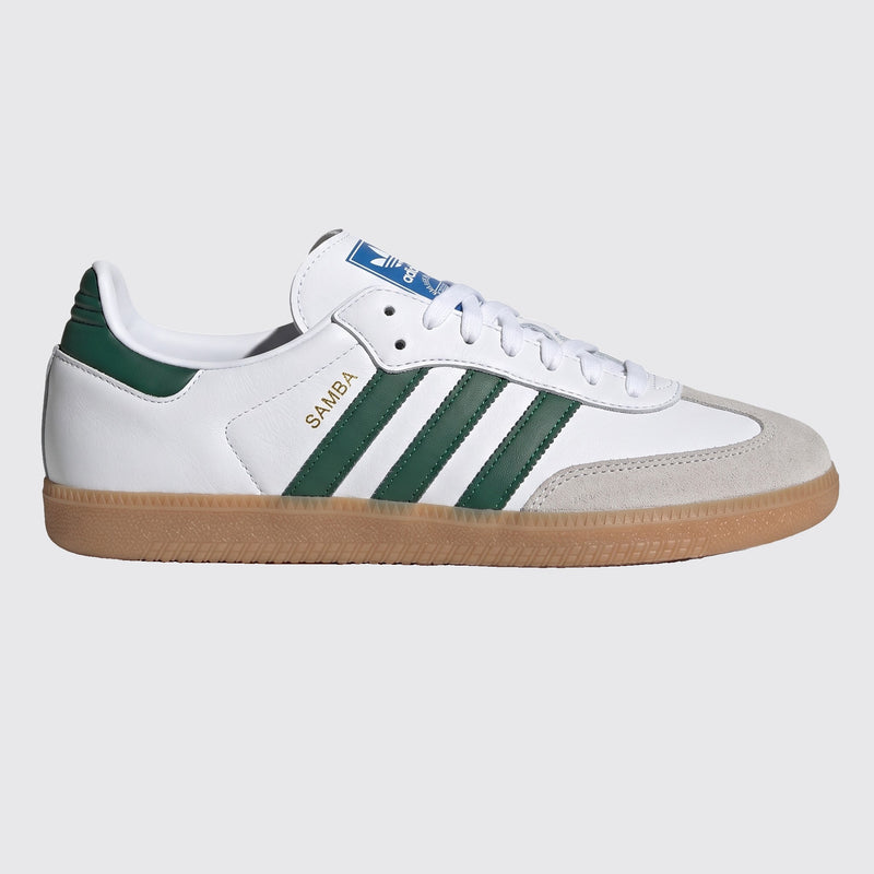 Adidas Samba OG White Green Gum sneaker – other side view