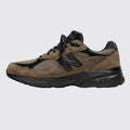 JJJJound New Balance 990v3 Made in USA Brown Black Sneaker – Seitenansicht