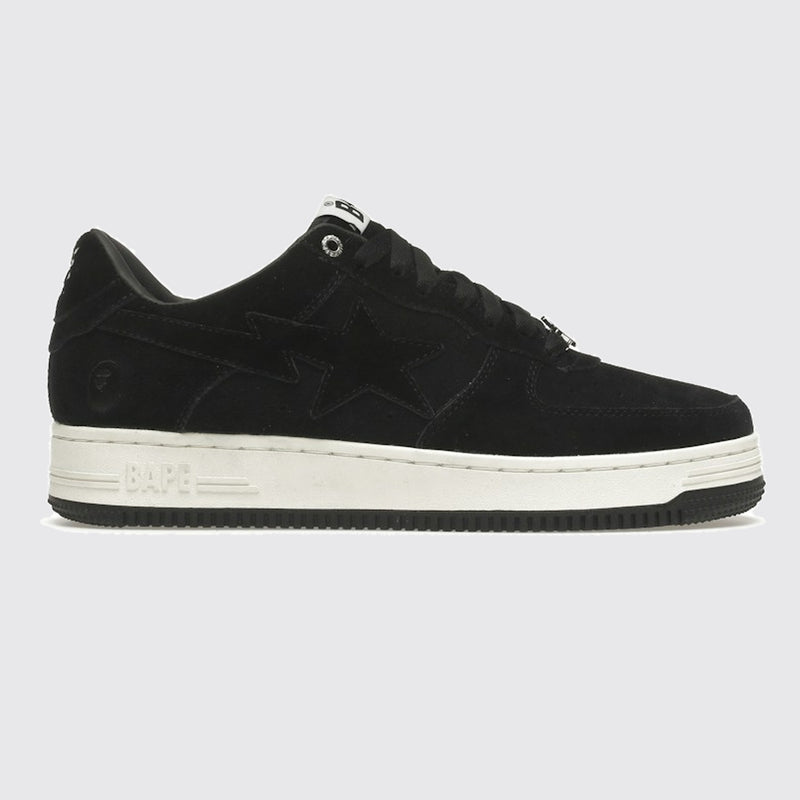 A Bathing APE BAPE STA Black Suede sneaker – other side view