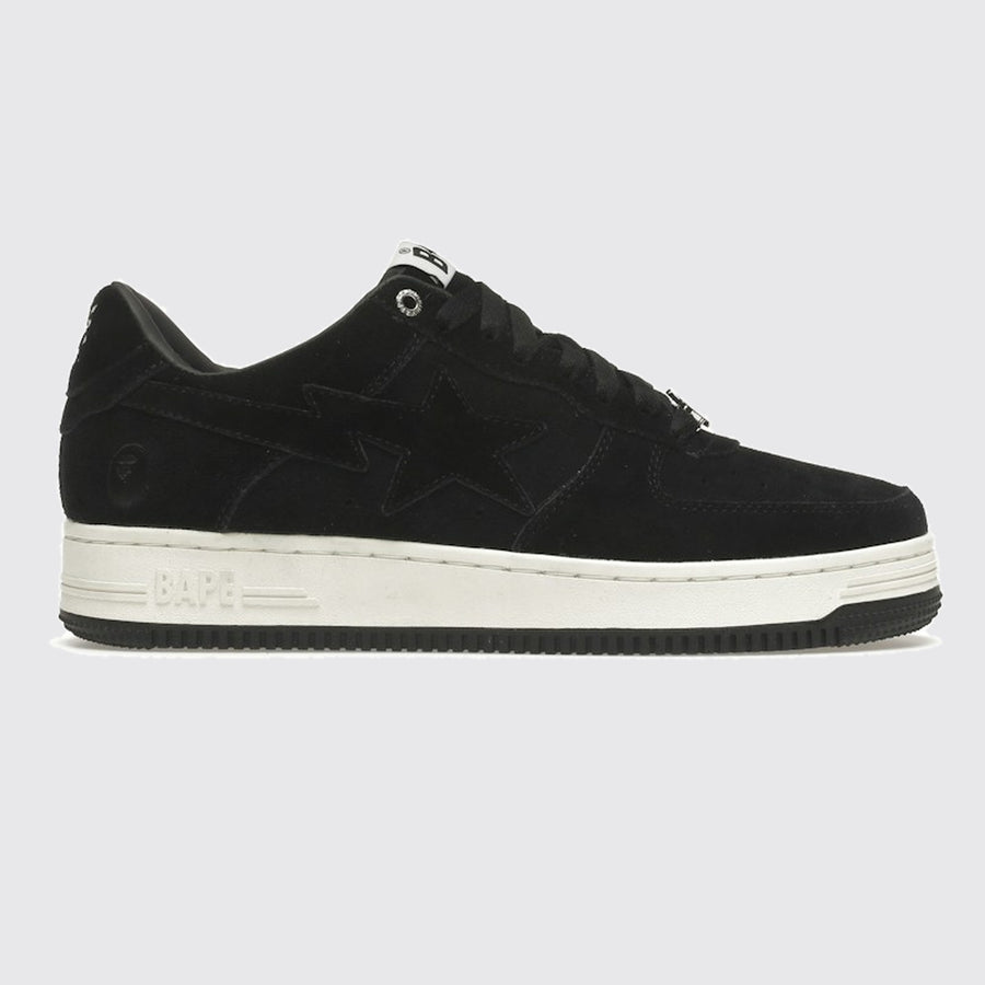 A Bathing APE BAPE STA Black Suede sneaker – other side view