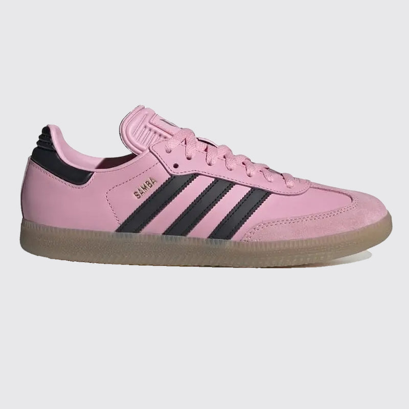 Inter Miami CF x Adidas Samba Messi Pink Sneaker – andere Seitenansicht