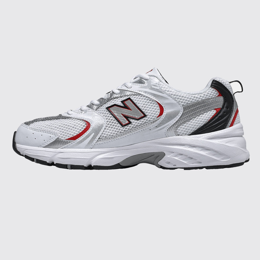 New Balance 530 White Team Red Sneaker – Seitenansicht