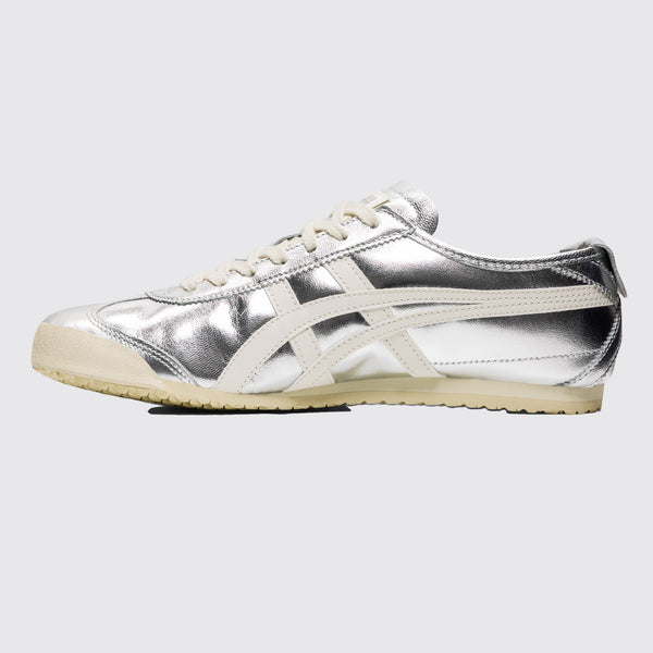 Onitsuka Tiger Mexico 66 Silver Off White basket – vue de profil
