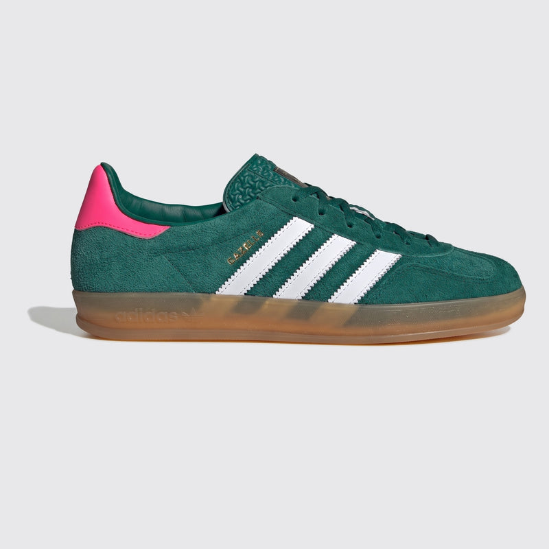 Adidas Gazelle Indoor Collegiate Green sneaker – vue de l'autre profil