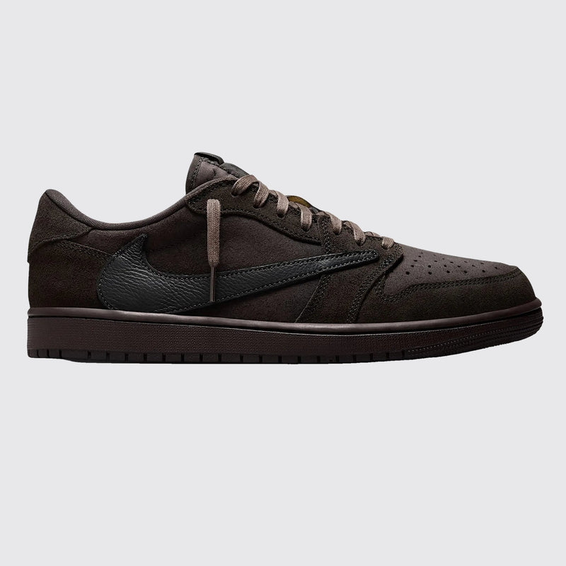 Travis Scott x Air Jordan 1 Low OG Velvet Brown sneaker – other side view