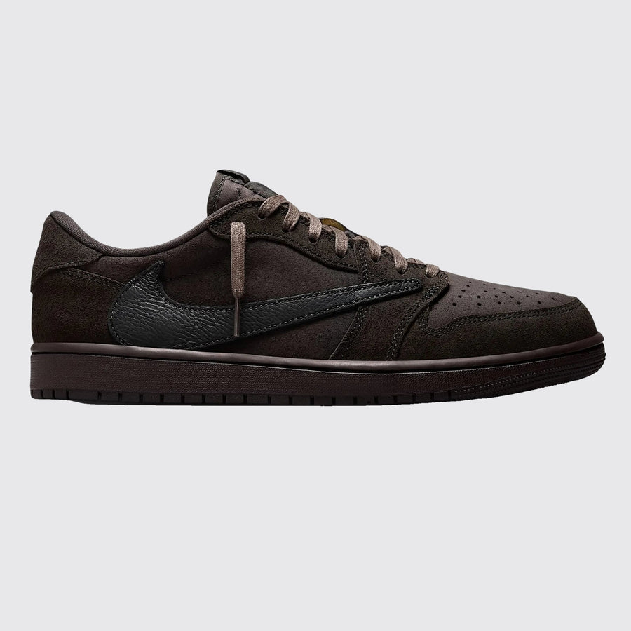 Travis Scott x Air Jordan 1 Low OG Velvet Brown sneaker – other side view