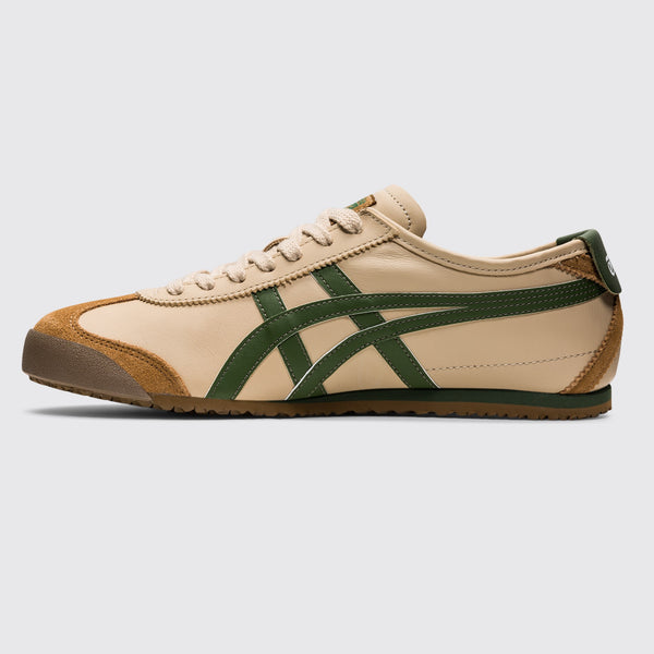 Onitsuka Tiger Mexico 66 Beige Grass Green sneaker – side view