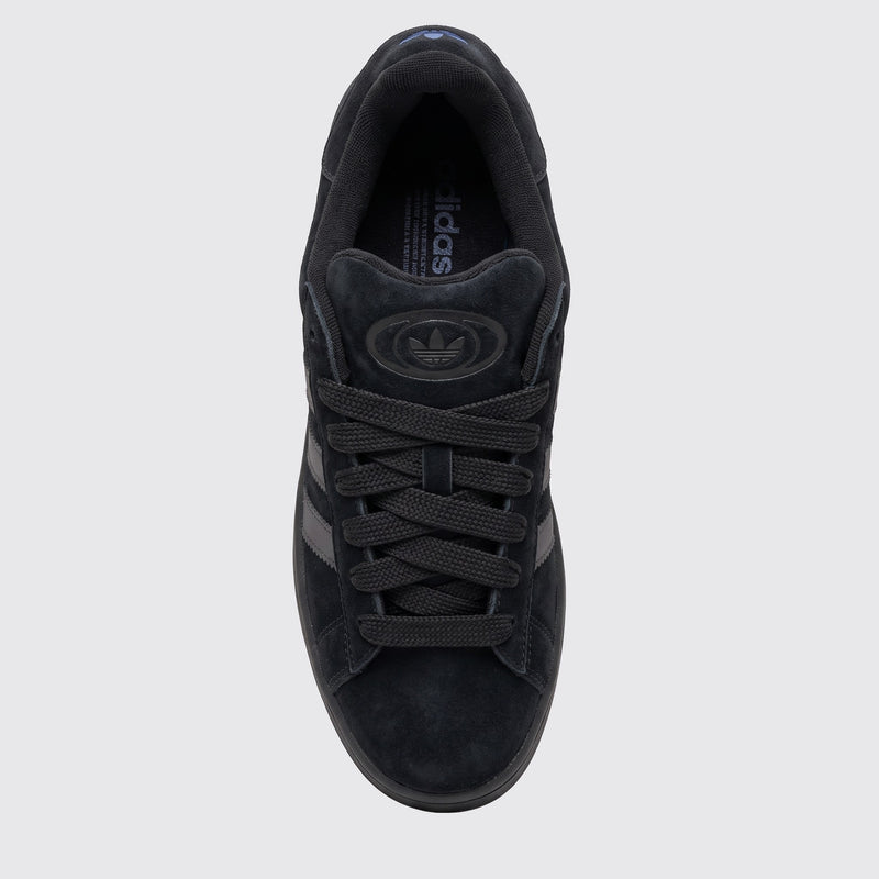 Adidas Campus 00s Core Black Lucid Blue basket – vue de dessus