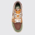 Zion Williamson x Air Jordan 1 Low OG Voodoo zapatilla – vista superior