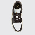 Air Jordan 1 Low Shadow Brown Damen Sneaker – Draufsicht