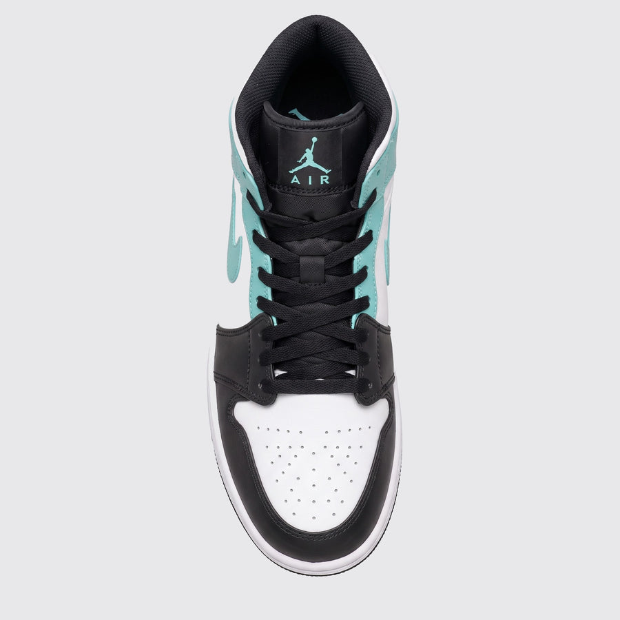 Air Jordan 1 Mid Tropical Twist sneaker – top view