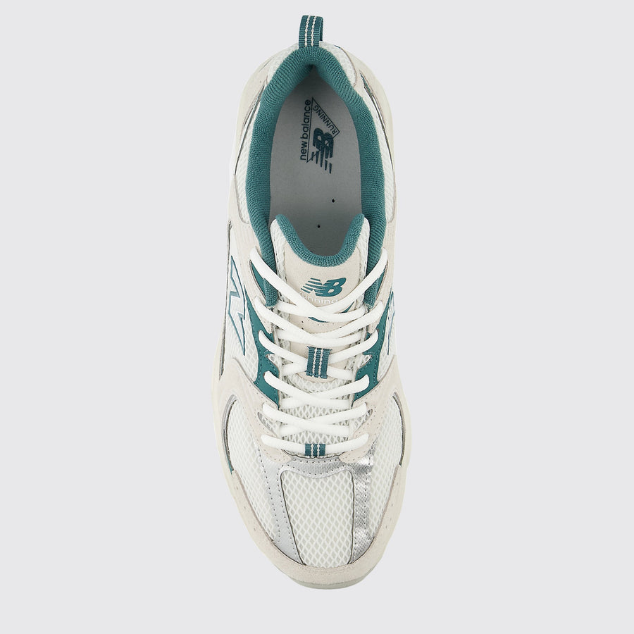 New Balance 530 Reflection Green sneaker – top view