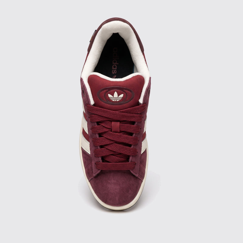 Adidas Campus 00s Cordura Collegiate Burgundy Sneaker – Draufsicht