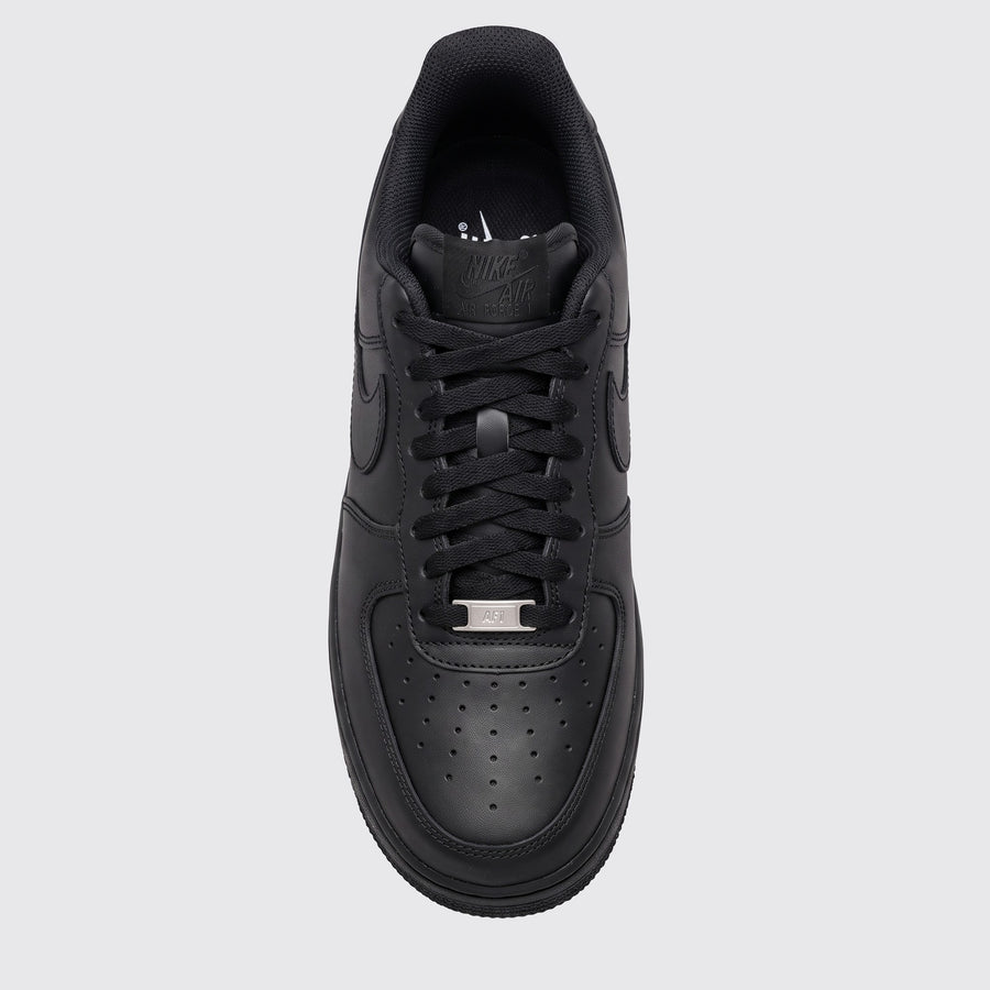Nike Air Force 1 '07 Black sneaker – top view