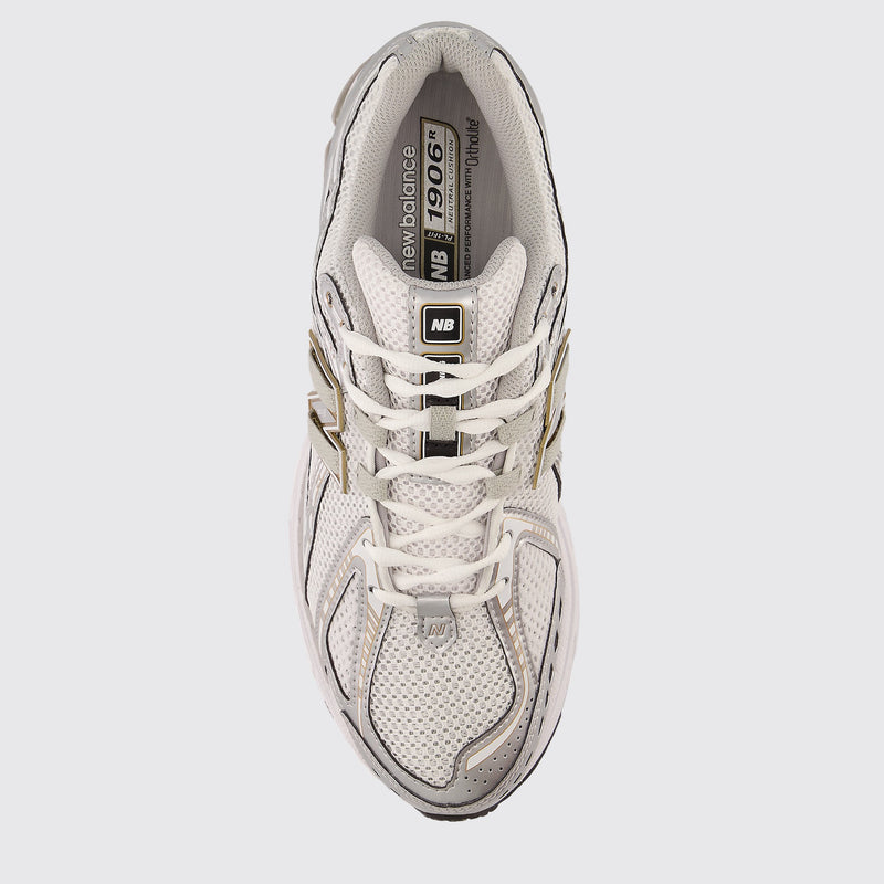 New Balance 1906R White Silver Metallic zapatilla – vista superior