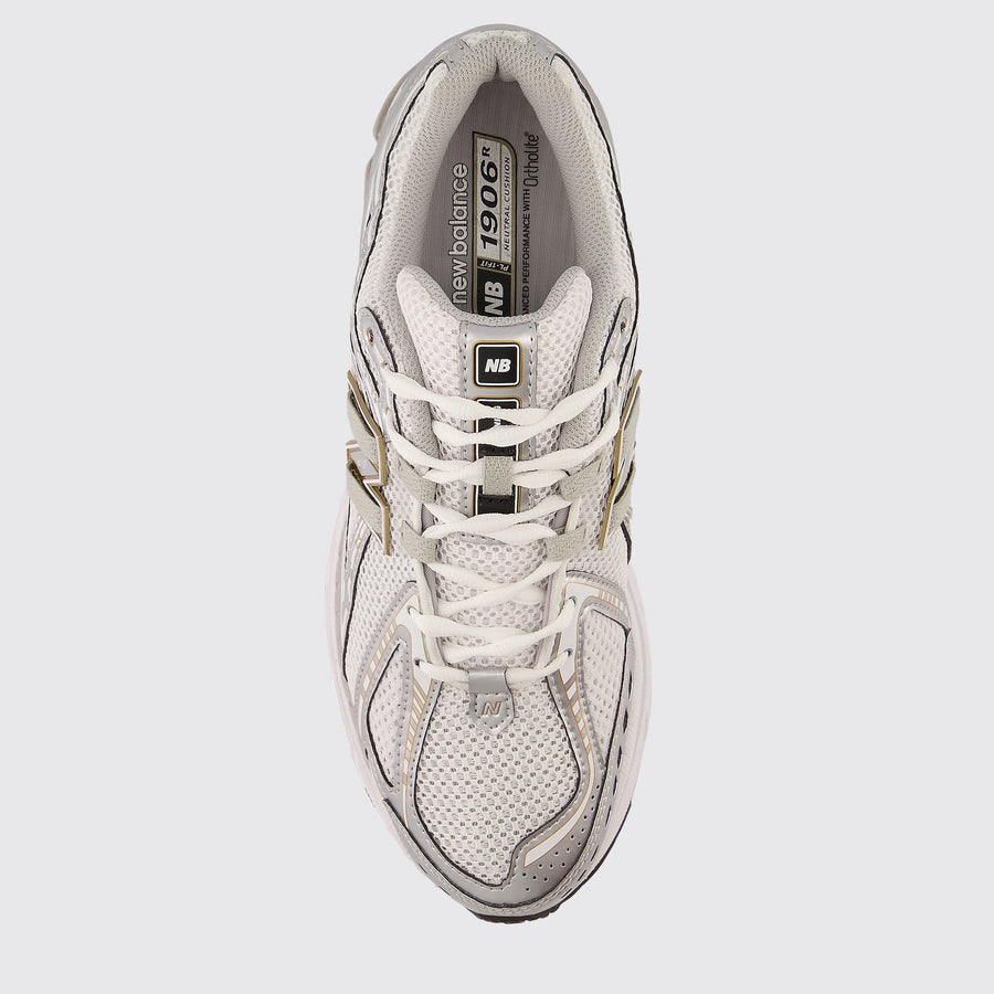 New Balance 1906R White Silver Metallic zapatilla – vista superior