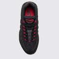 Nike Air Max 95 GS Black Red sneaker – top view