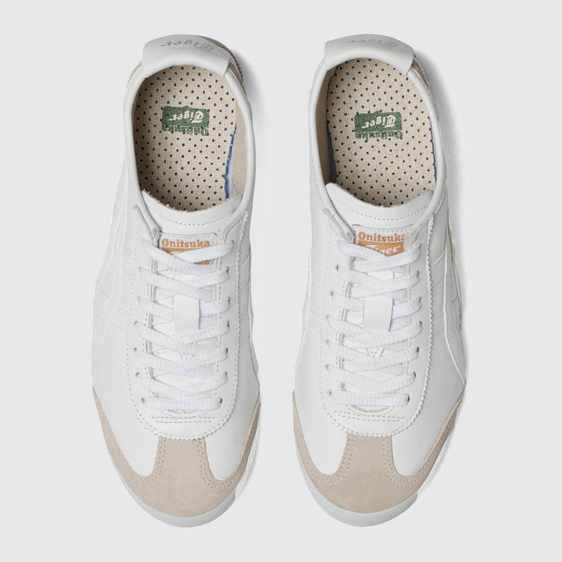 Onitsuka Tiger Mexico 66 White White zapatilla – vista superior del par