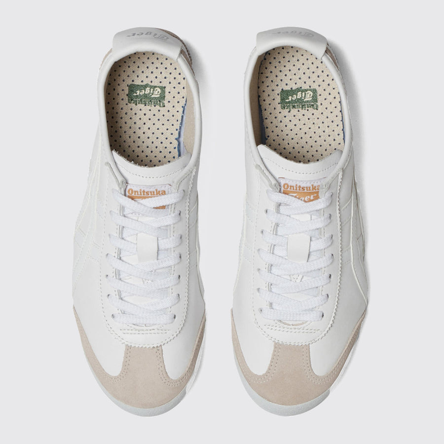 Onitsuka Tiger Mexico 66 White White zapatilla – vista superior del par