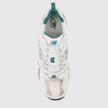 New Balance 530 White Silver Green zapatilla – vista superior