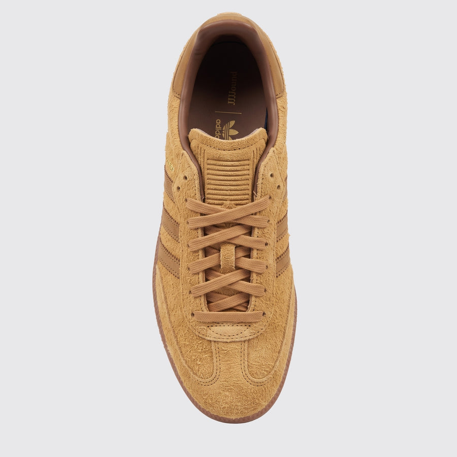 Sneaker JJJJound x Adidas Samba OG Mesa – vue de dessus