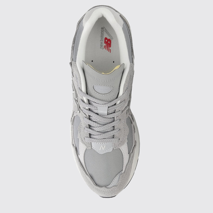 New Balance 2002R Protection Pack Slate Grey basket – vue de dessus