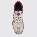 Adidas Samba OG Putty Grey Maroon Sneaker – Draufsicht