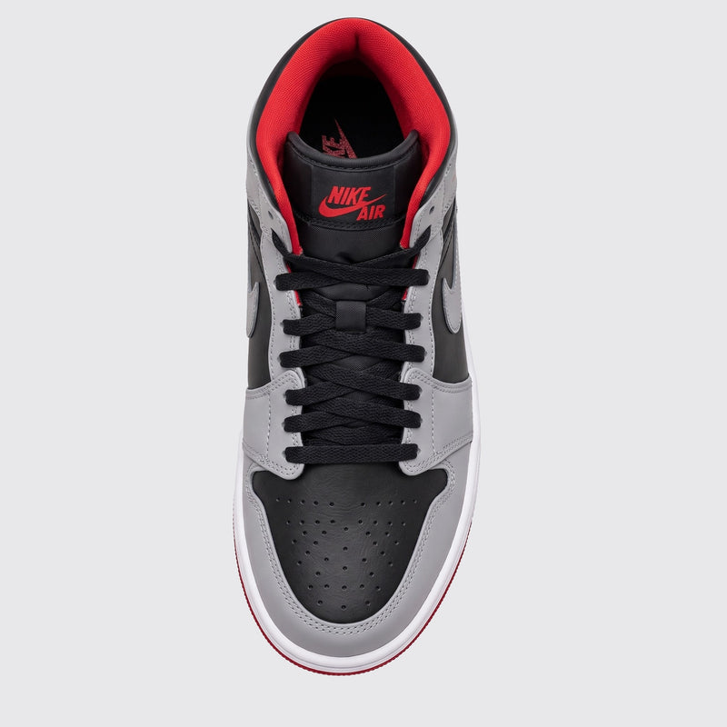 Air Jordan 1 Mid Black Cement Sneaker – Draufsicht