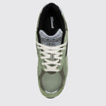 JJJJound New Balance 990v3 Made in USA Olive zapatilla – vista superior