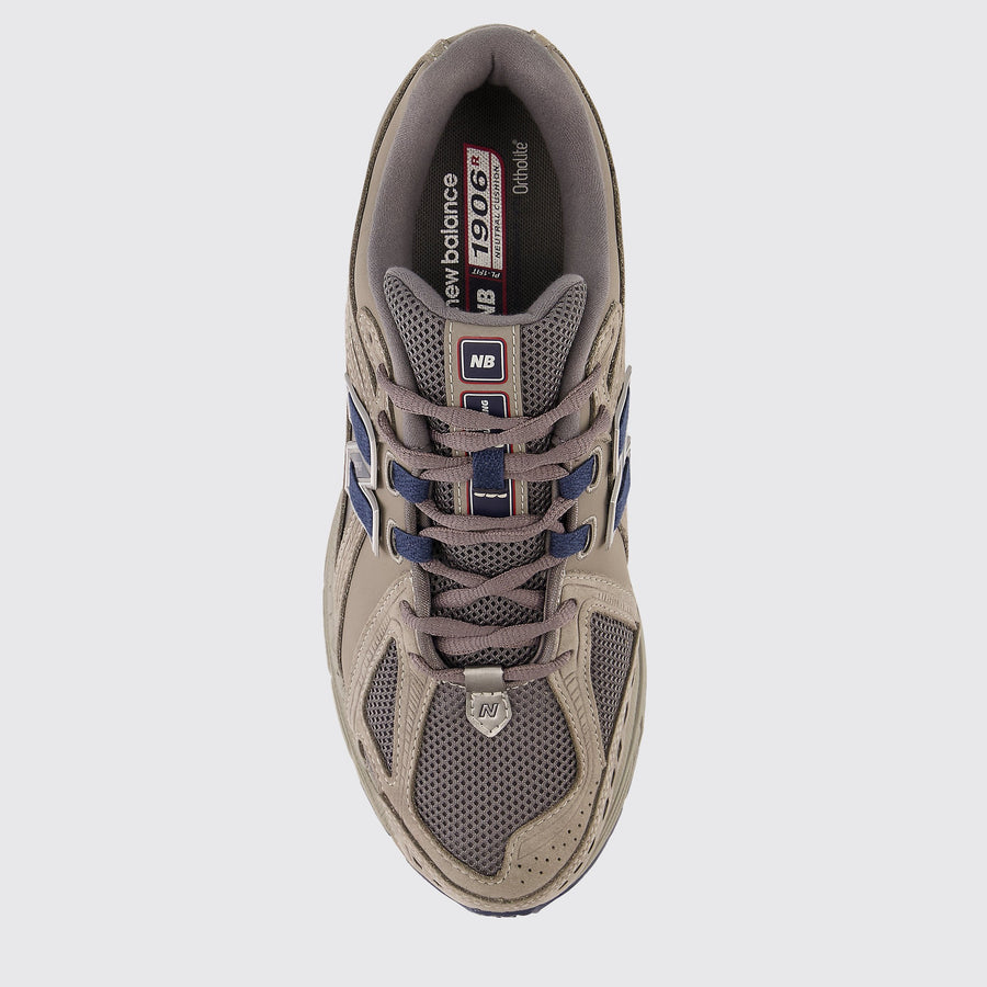 New Balance 1906R Castlerock Natural Indigo basket – vue de dessus