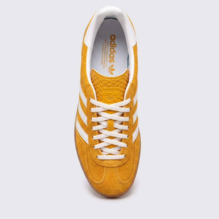 Adidas Gazelle Indoor Yellow sneaker – top view