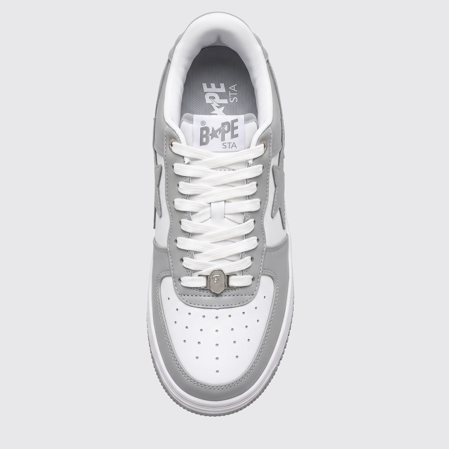 A Bathing APE BAPE STA #6 Grey sneaker – top view