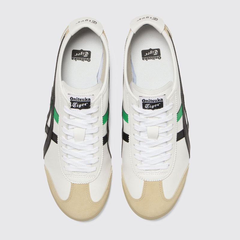 Onitsuka Tiger Mexico 66 White Cilantro Sneaker – Draufsicht des Paares
