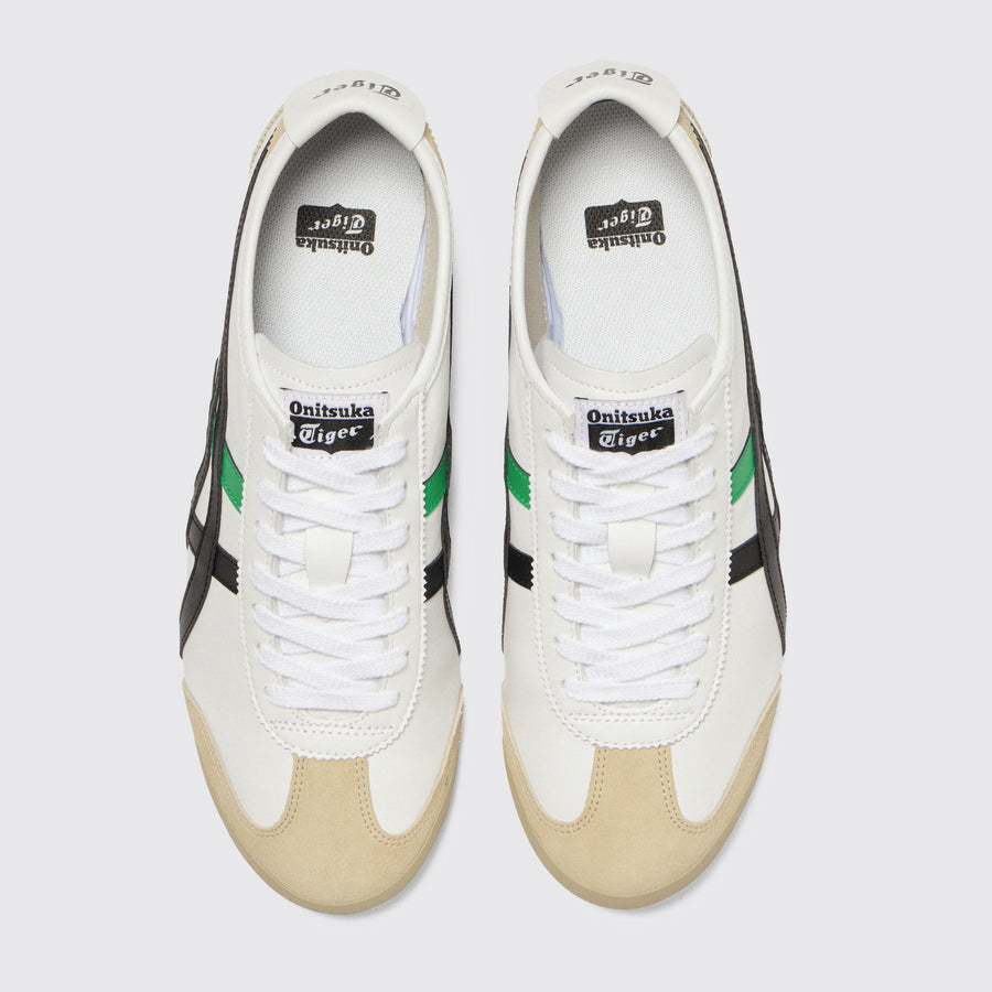 Onitsuka Tiger Mexico 66 White Cilantro Sneaker – Draufsicht des Paares