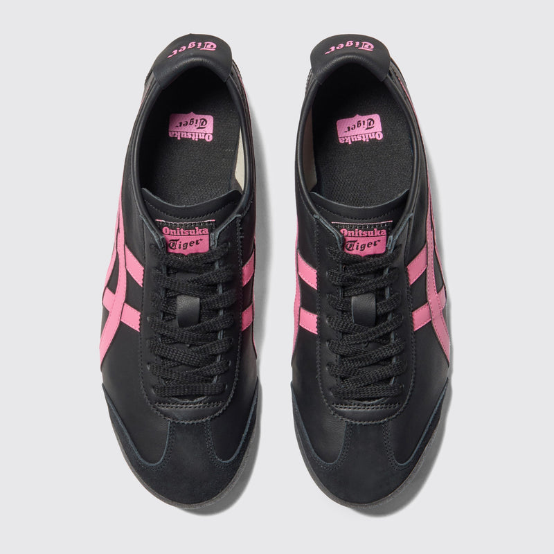 Onitsuka Tiger Mexico 66 Black Dragon Fruit basket – vue de dessus de la paire